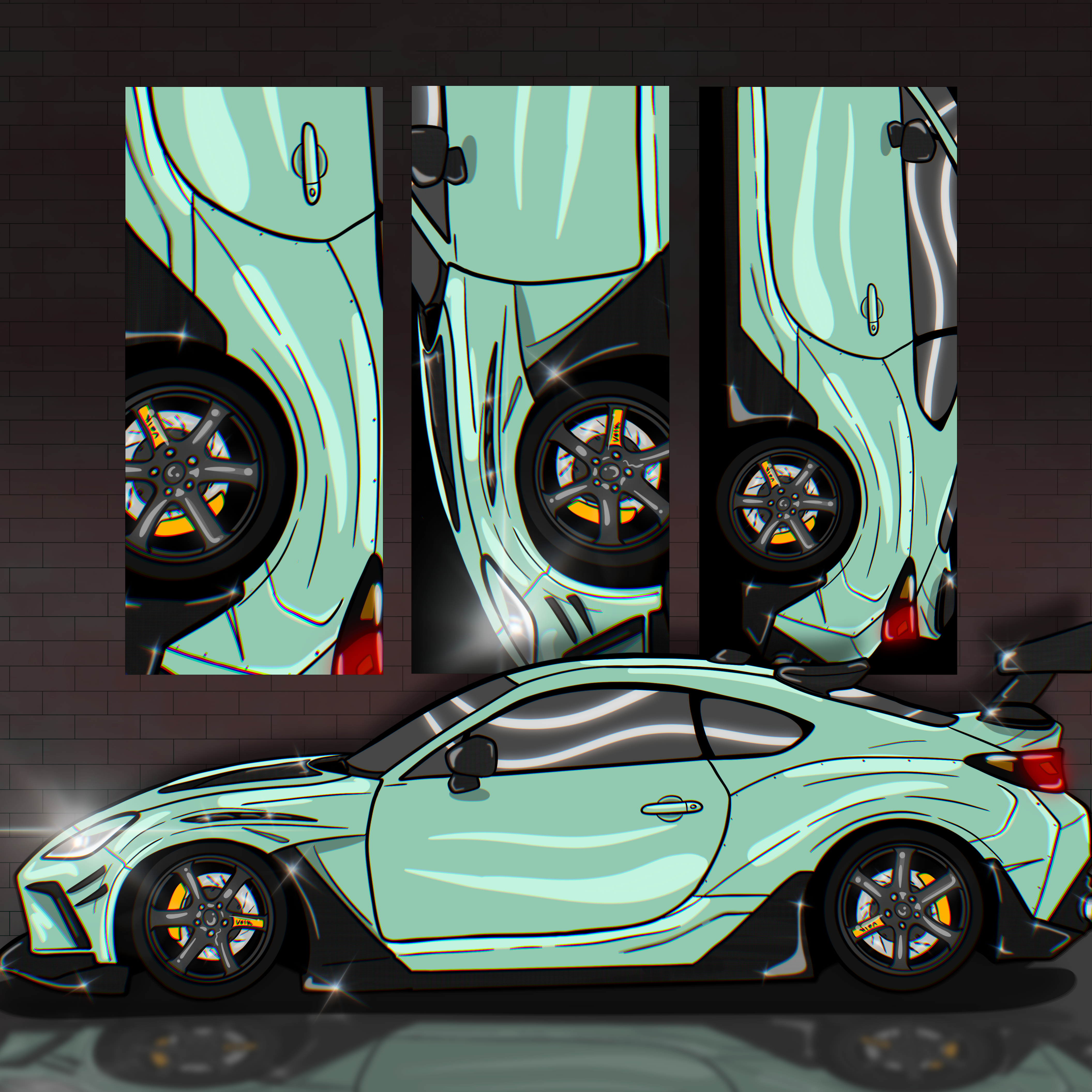 Skip the line – Cartooned Car Club