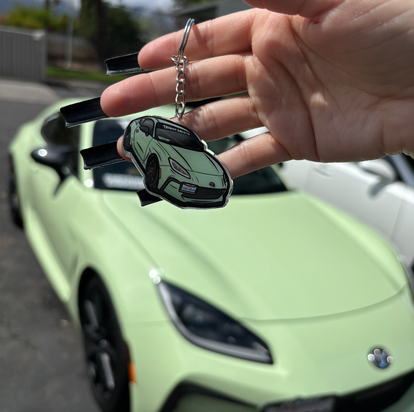 CUSTOM CAR/TRUCK KEYCHAIN