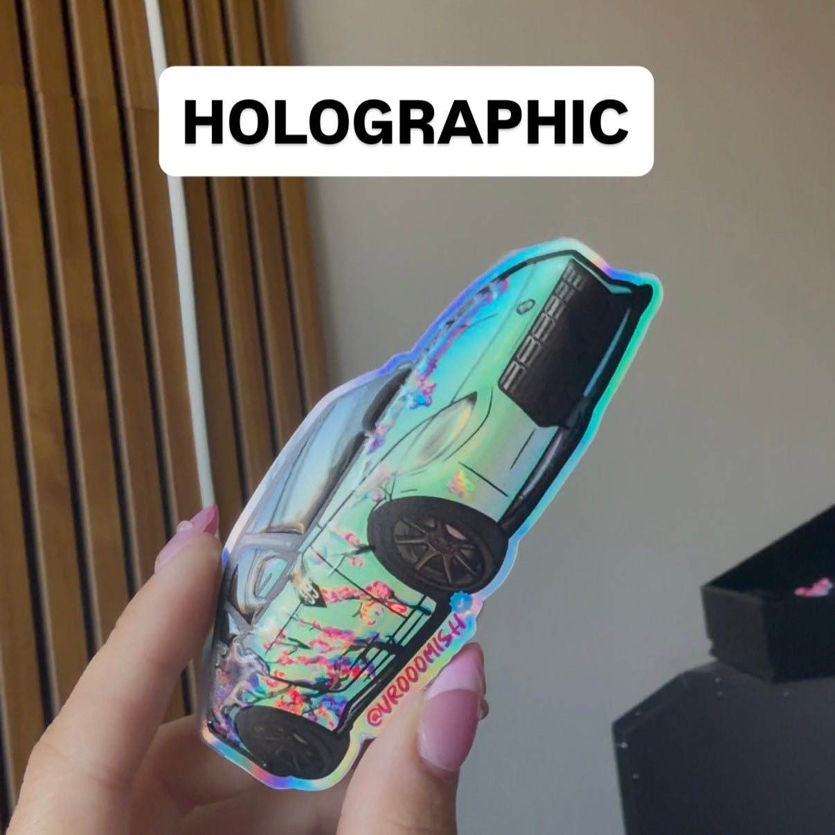 CAR/TRUCK EMBOSSED STICKERS
