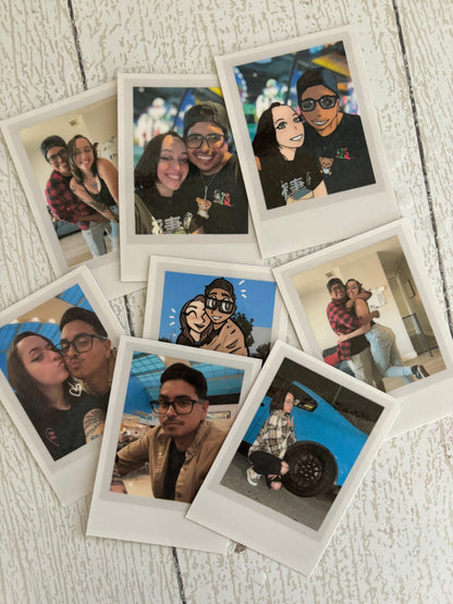 Custom photo Polaroids