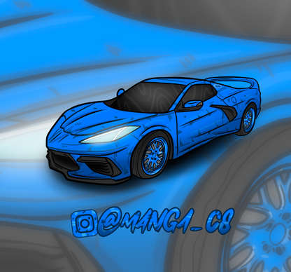 DIGITAL CAR/TRUCK DRAWING