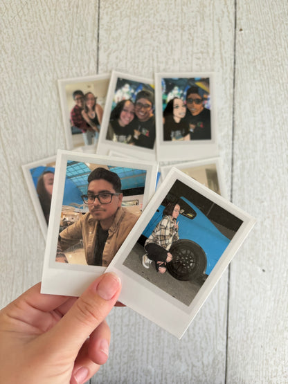 Custom photo Polaroids