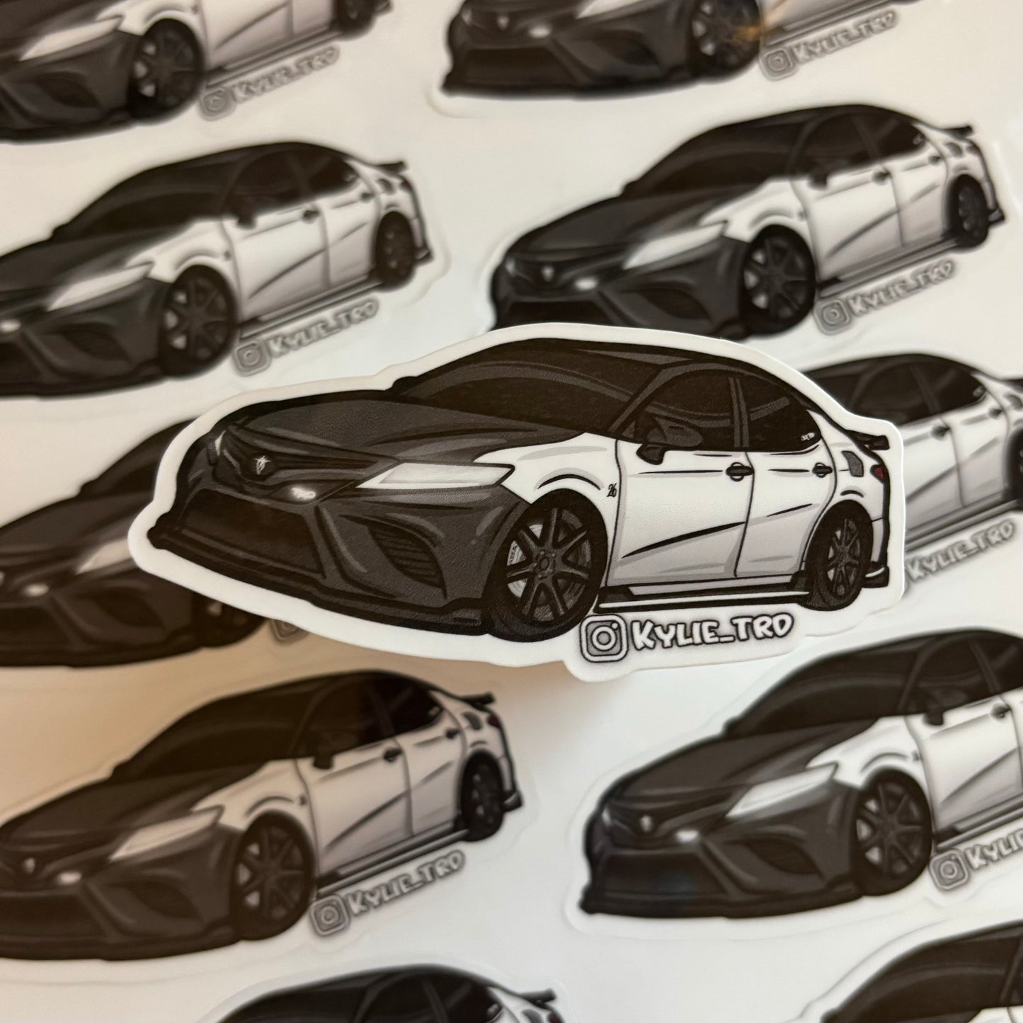 CUSTOM HAND DRAWN CAR/TRUCK STICKERS