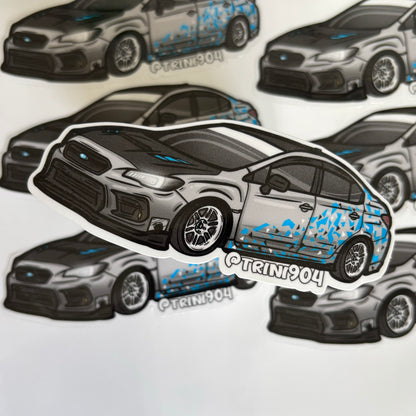 CUSTOM HAND DRAWN CAR/TRUCK STICKERS