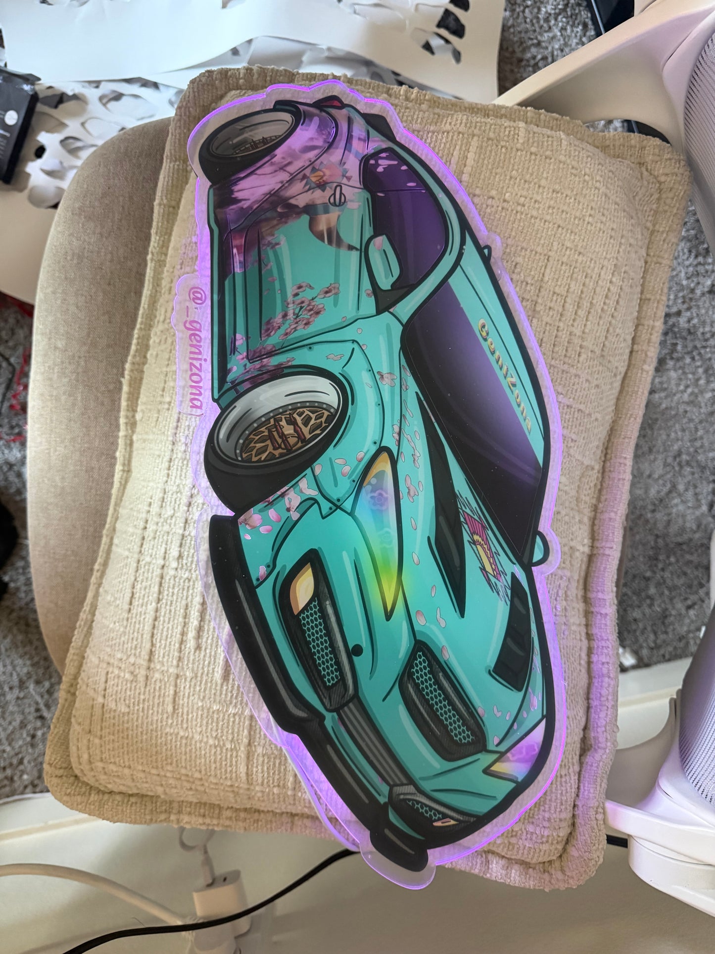 CUSTOM CAR/TRUCK ACRYLIC WALL ART