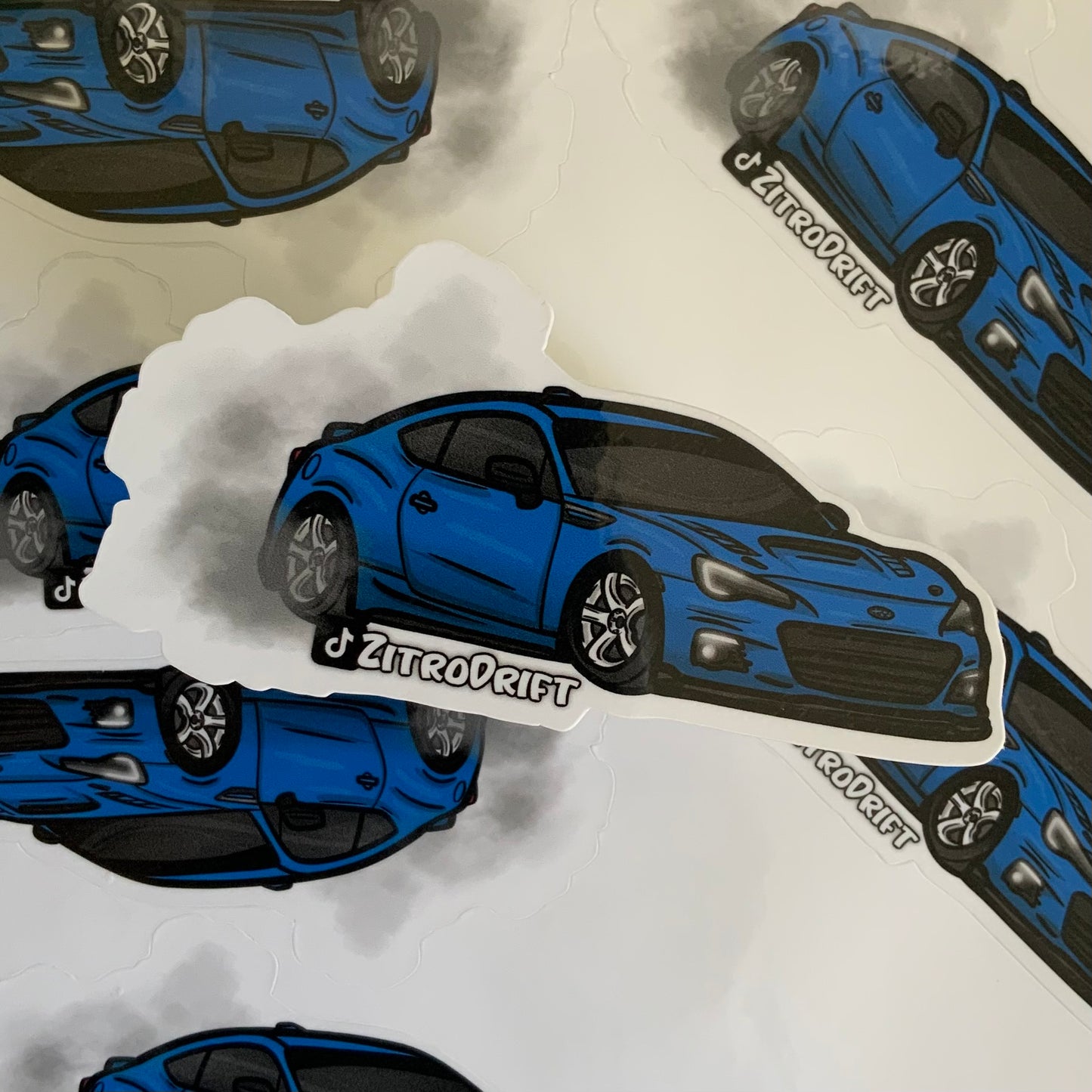 CUSTOM HAND DRAWN CAR/TRUCK STICKERS