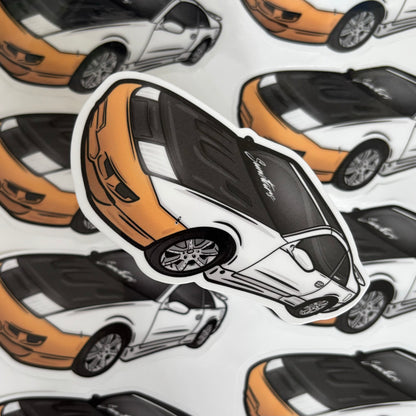 CUSTOM HAND DRAWN CAR/TRUCK STICKERS