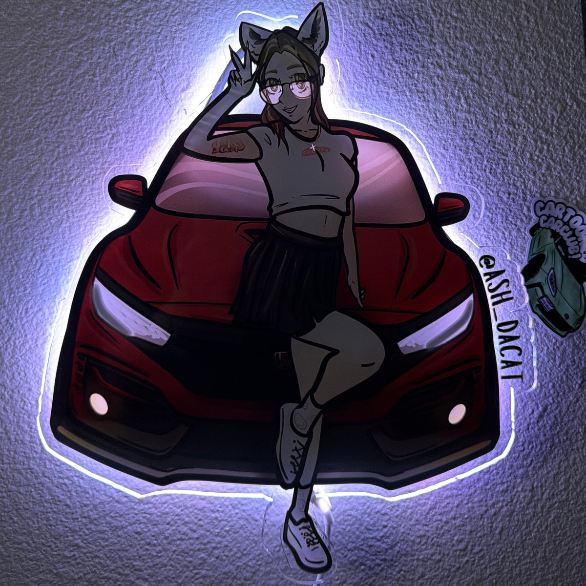 CUSTOM CAR/TRUCK ACRYLIC WALL ART