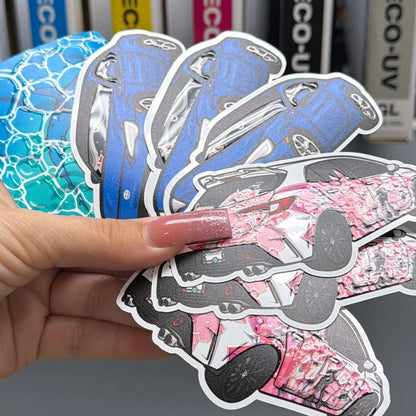 CAR/TRUCK EMBOSSED STICKERS