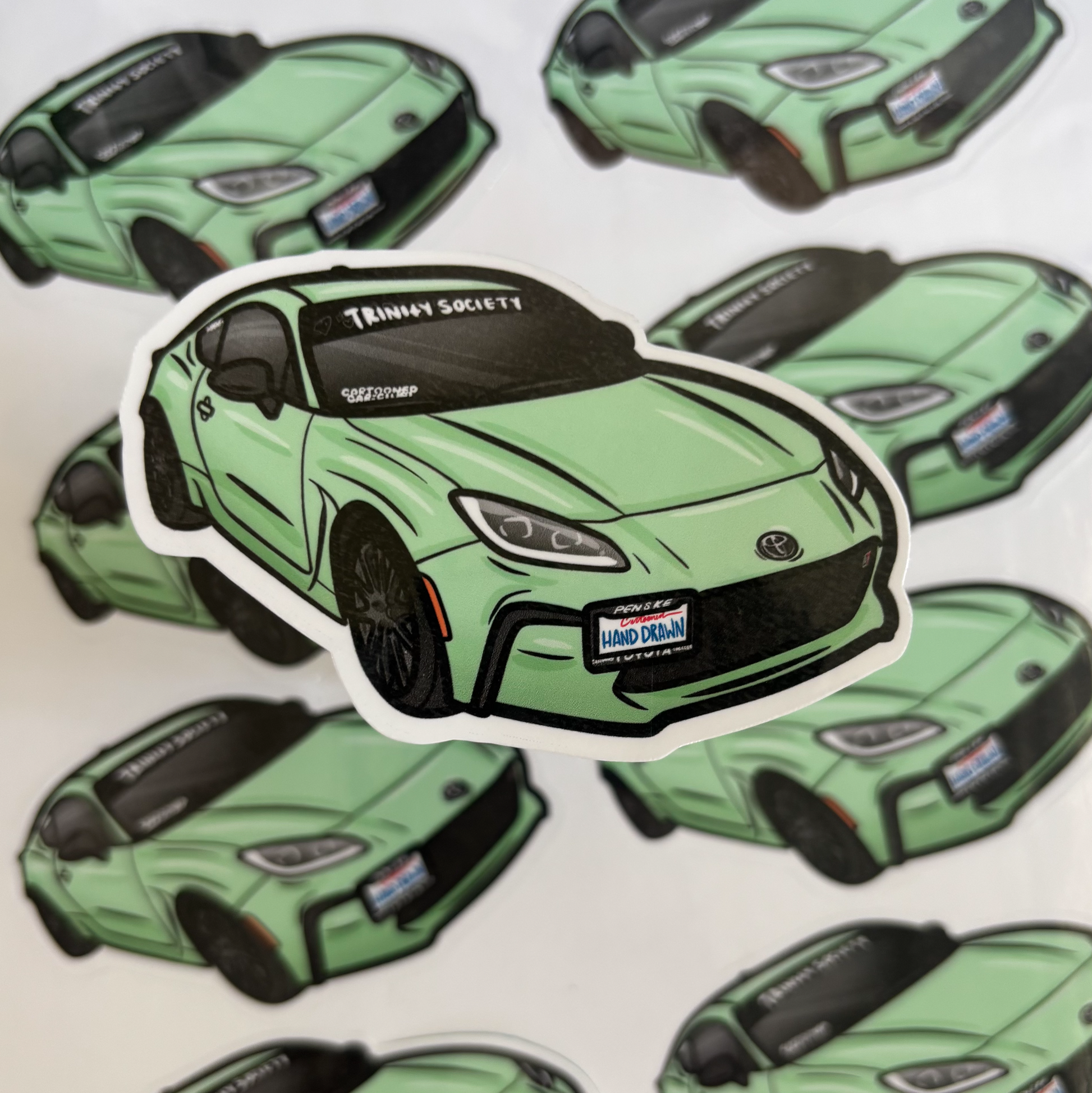 Order stickers of an existing design!
