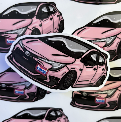 CUSTOM HAND DRAWN CAR/TRUCK STICKERS