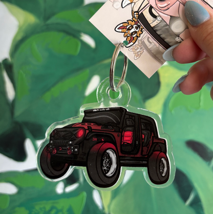 CUSTOM CAR/TRUCK KEYCHAIN