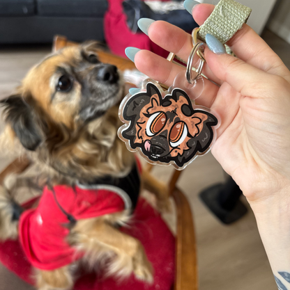 CUSTOM PET KEYCHAIN