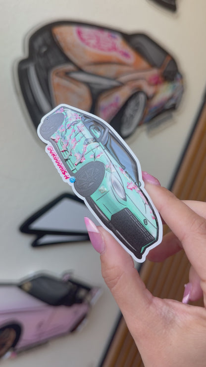 CAR/TRUCK EMBOSSED STICKERS