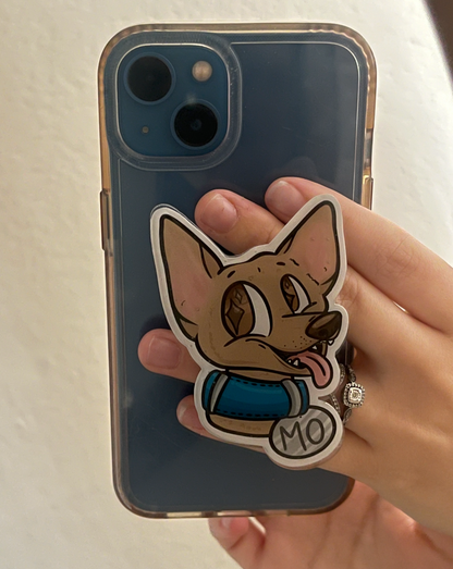 HAND DRAWN PET PHONE GRIP