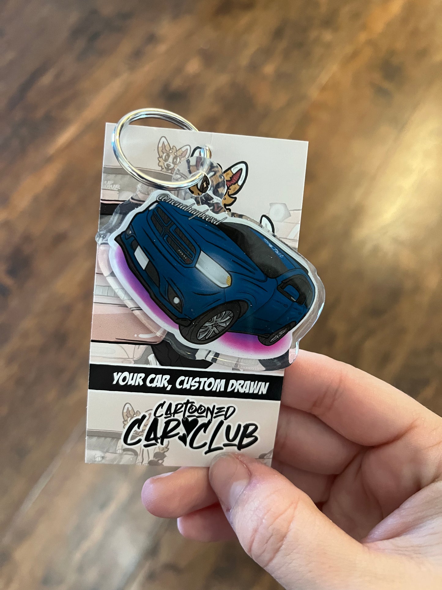 CUSTOM CAR/TRUCK KEYCHAIN